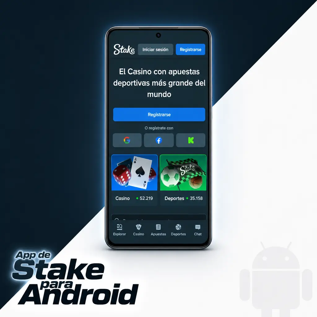 App de Stake para Android