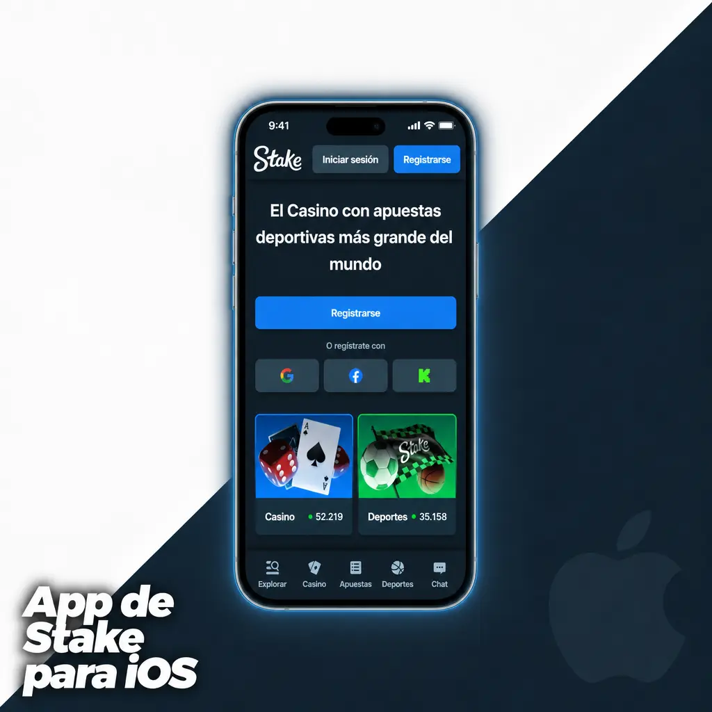 App de Stake para iOS