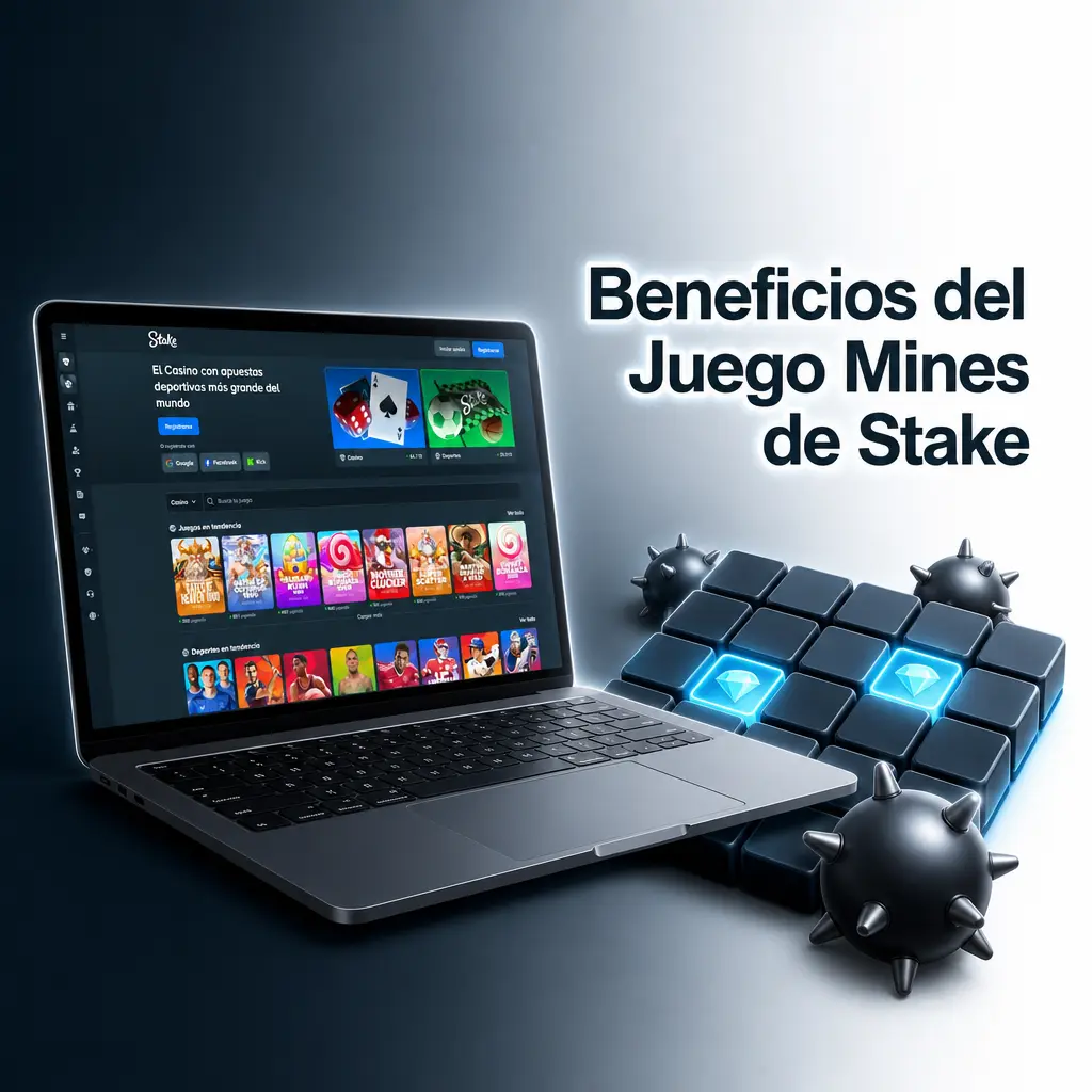 Beneficios del juego Mines de Stake