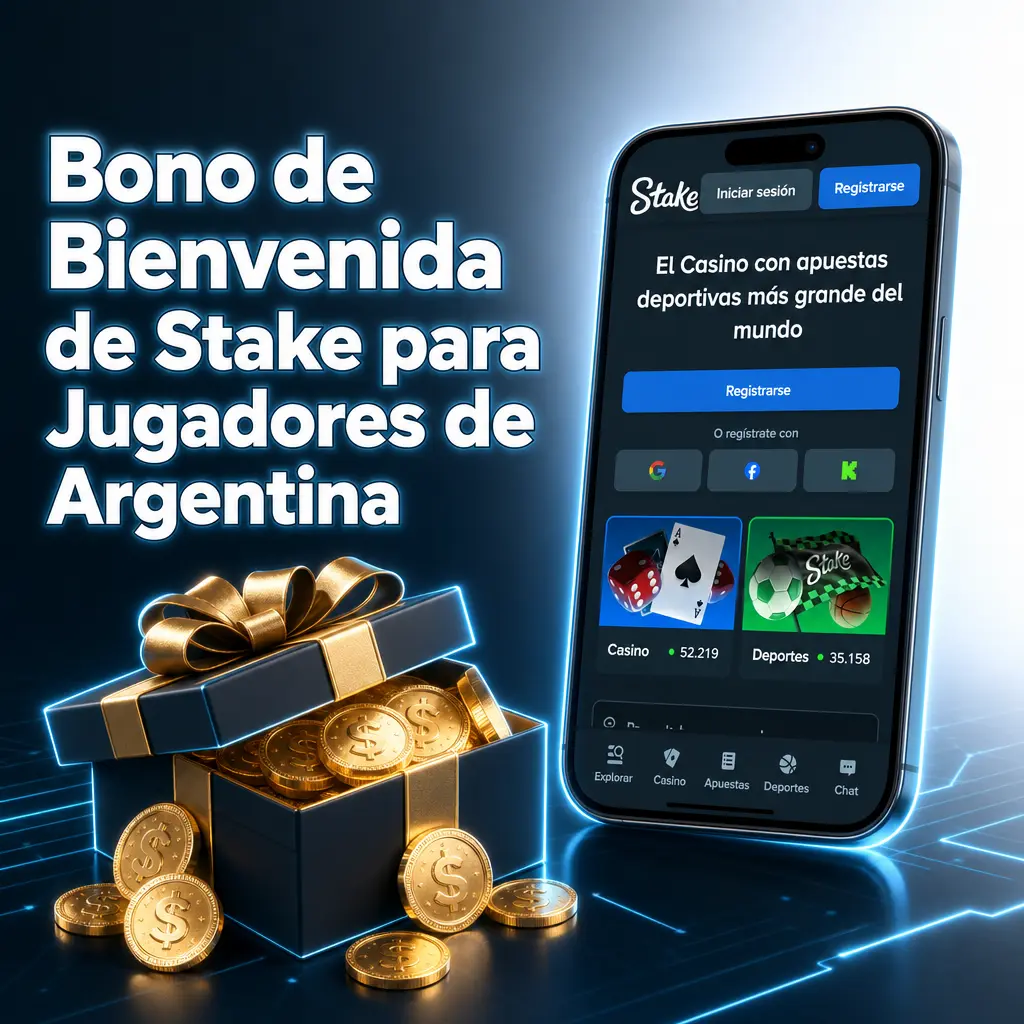 Bono de Bienvenida de Stake para Jugadores de Argentina