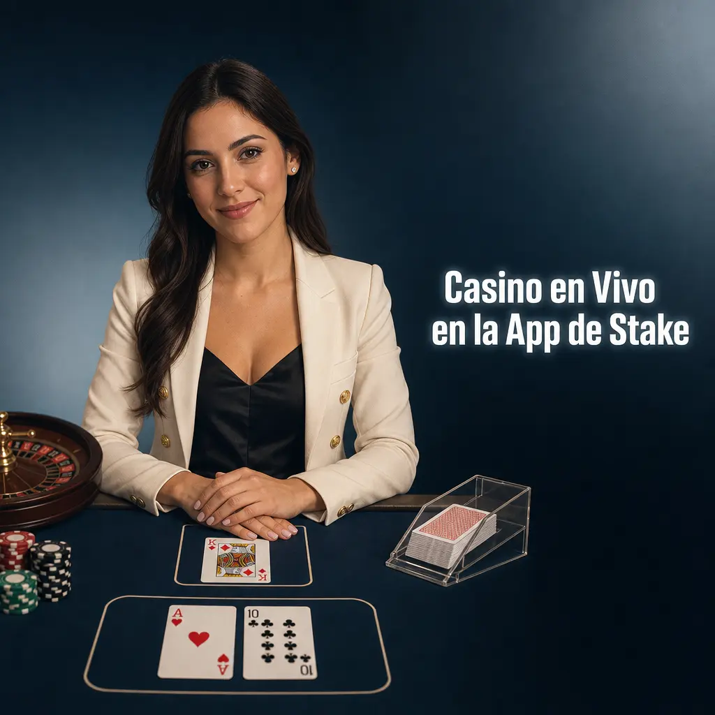 Casino en vivo en la app de Stake