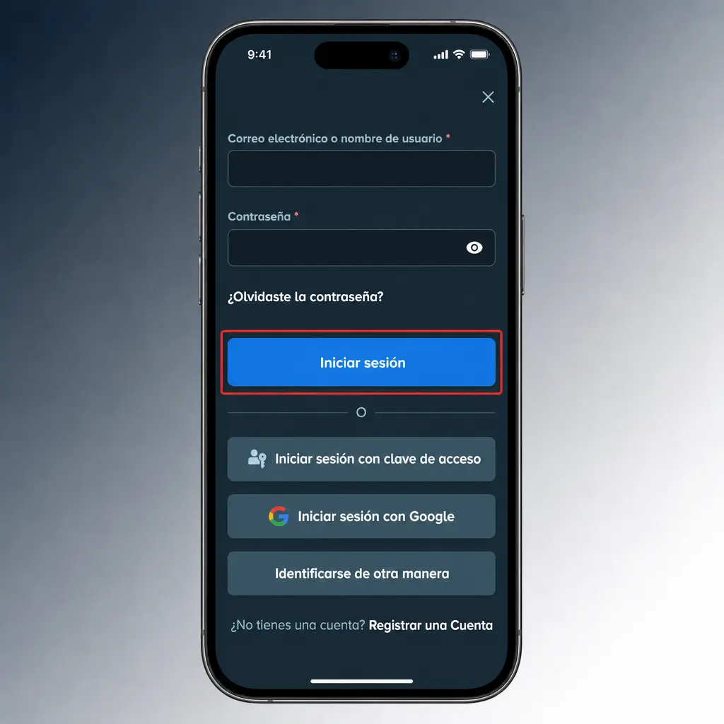 Ingresá a tu cuenta en Stake