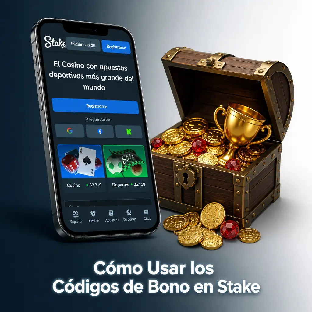 Cómo Usar los Códigos de Bono en Stake