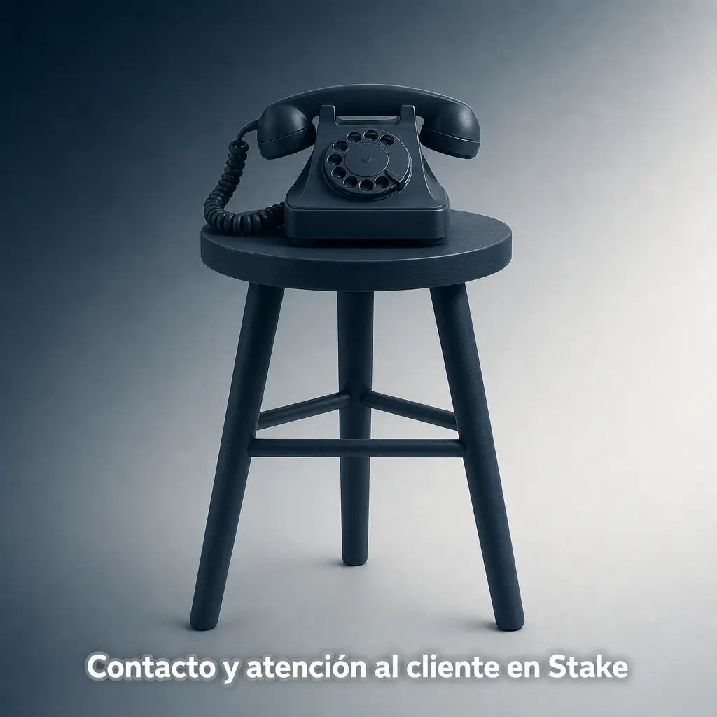 Contacto y atención al cliente en Stake