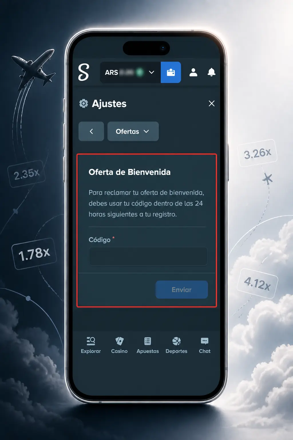 Creá tu cuenta en Stake paso 4
