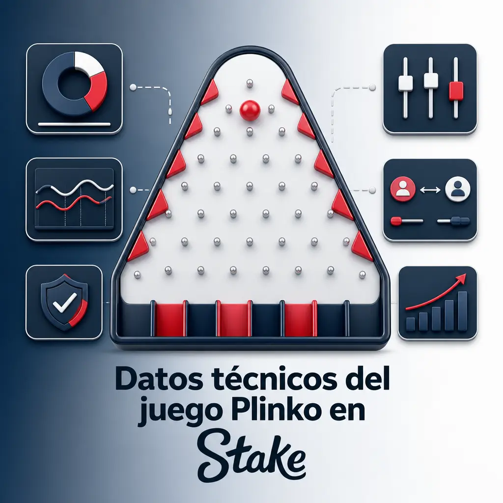 Datos técnicos del juego Plinko en Stake