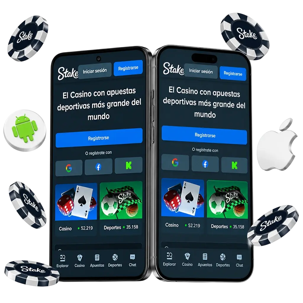 Descargá la App de Stake: APK para Android y App para iOS en Argentina
