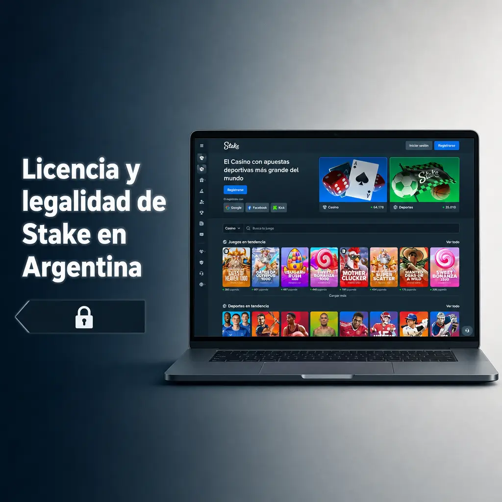 Licencia y legalidad de Stake en Argentina
