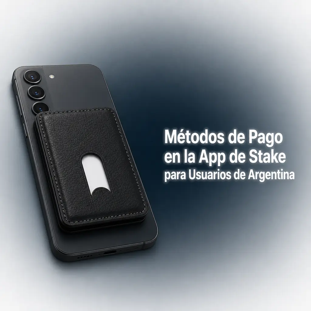 Métodos de pago disponibles en la app de Stake para Argentina