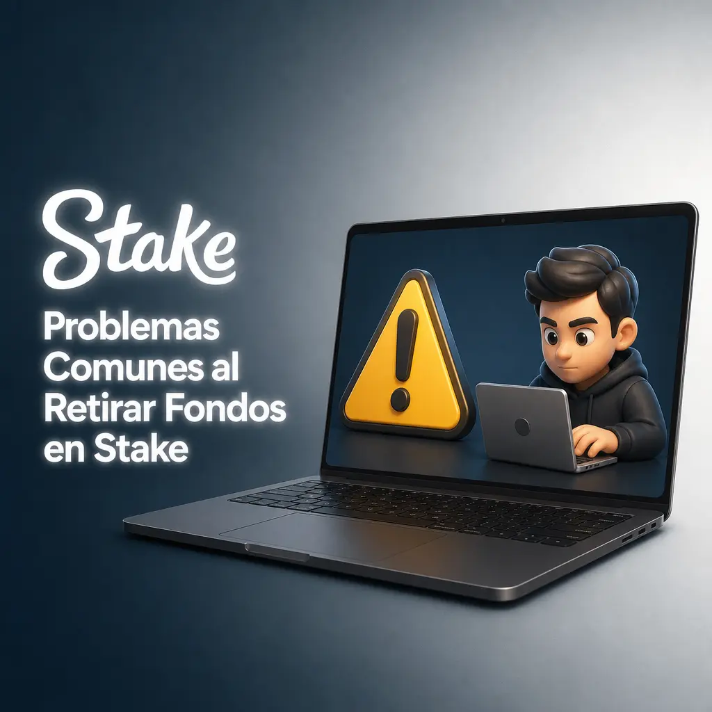 Problemas comunes al retirar fondos en Stake