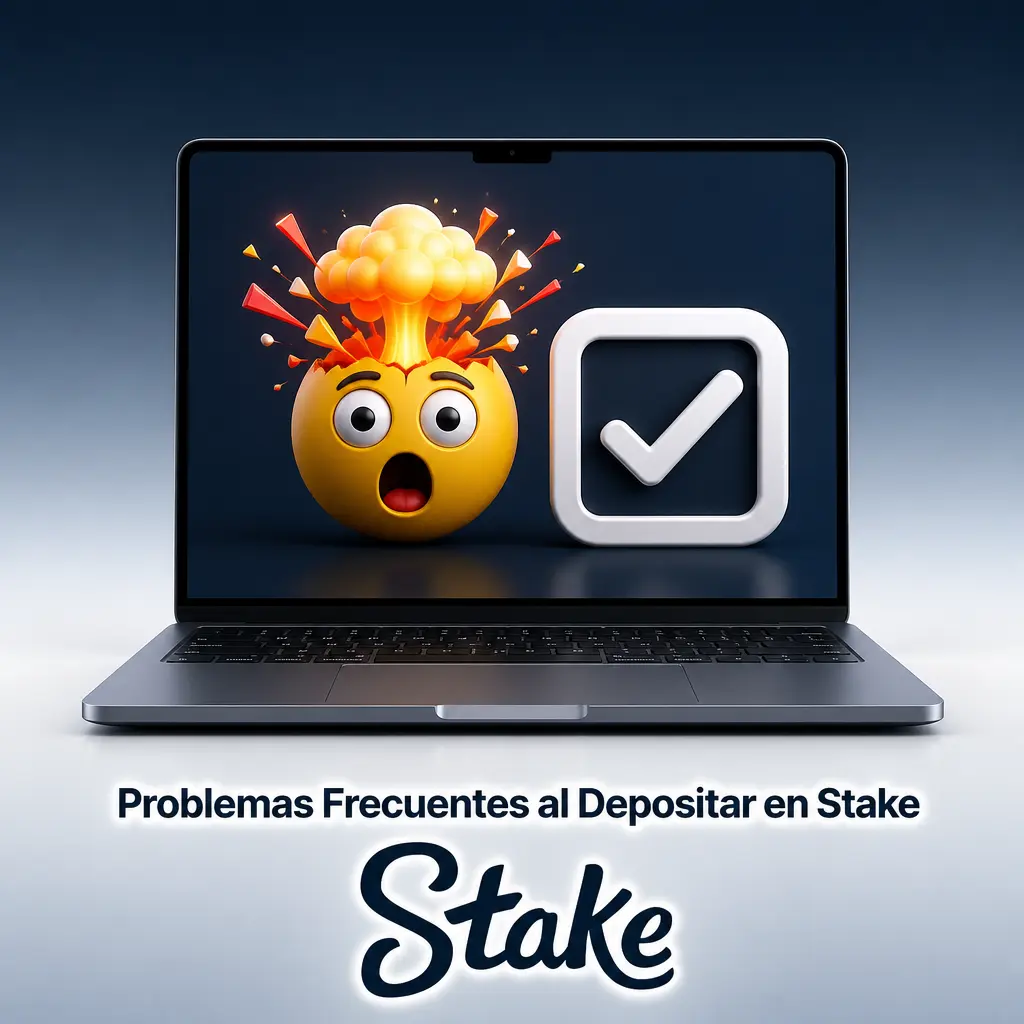 Problemas frecuentes al depositar en Stake