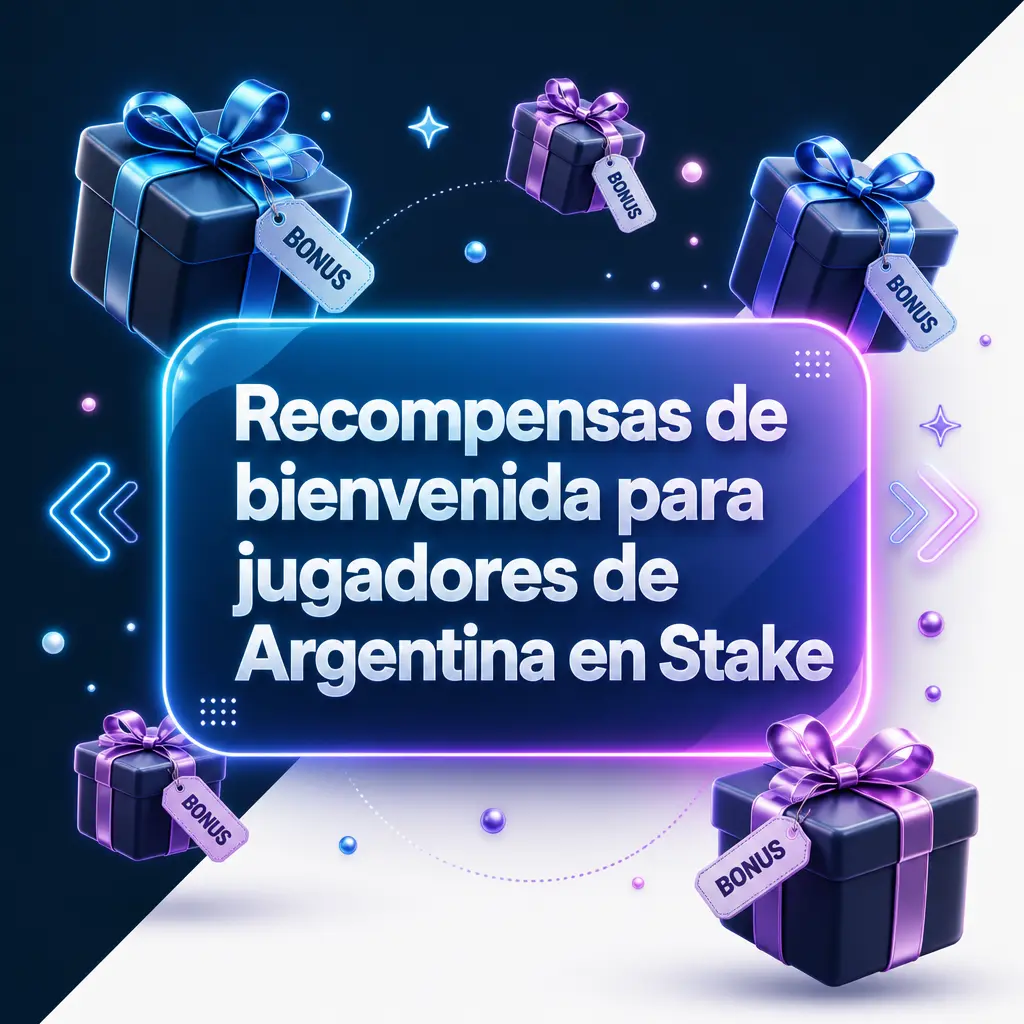 Recompensas de bienvenida para jugadores de Argentina en Stake