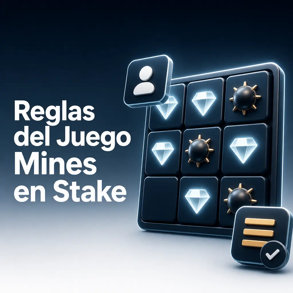 Reglas del juego Mines en Stake