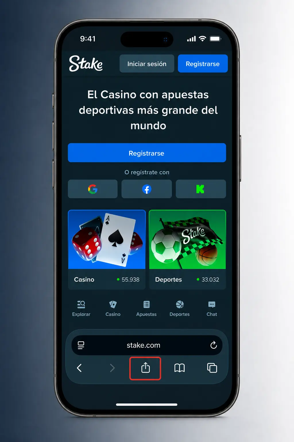 Instalación de Aviator en iPhone