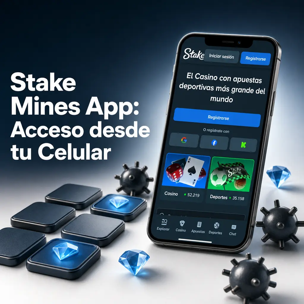 Stake Mines App acceso desde celular